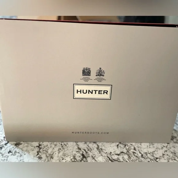 New Women’s Original Hunter Glossy (Autumn Stone) Rain Boots size9 $145 OBO - Picture 7 of 7